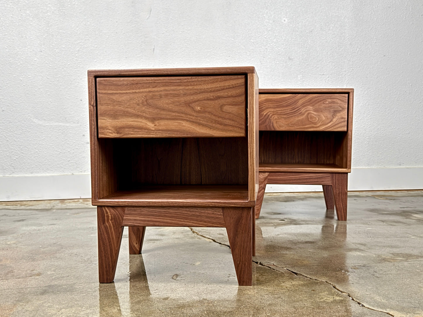 Handcrafted Walnut Nightstands | Ready to Ship
