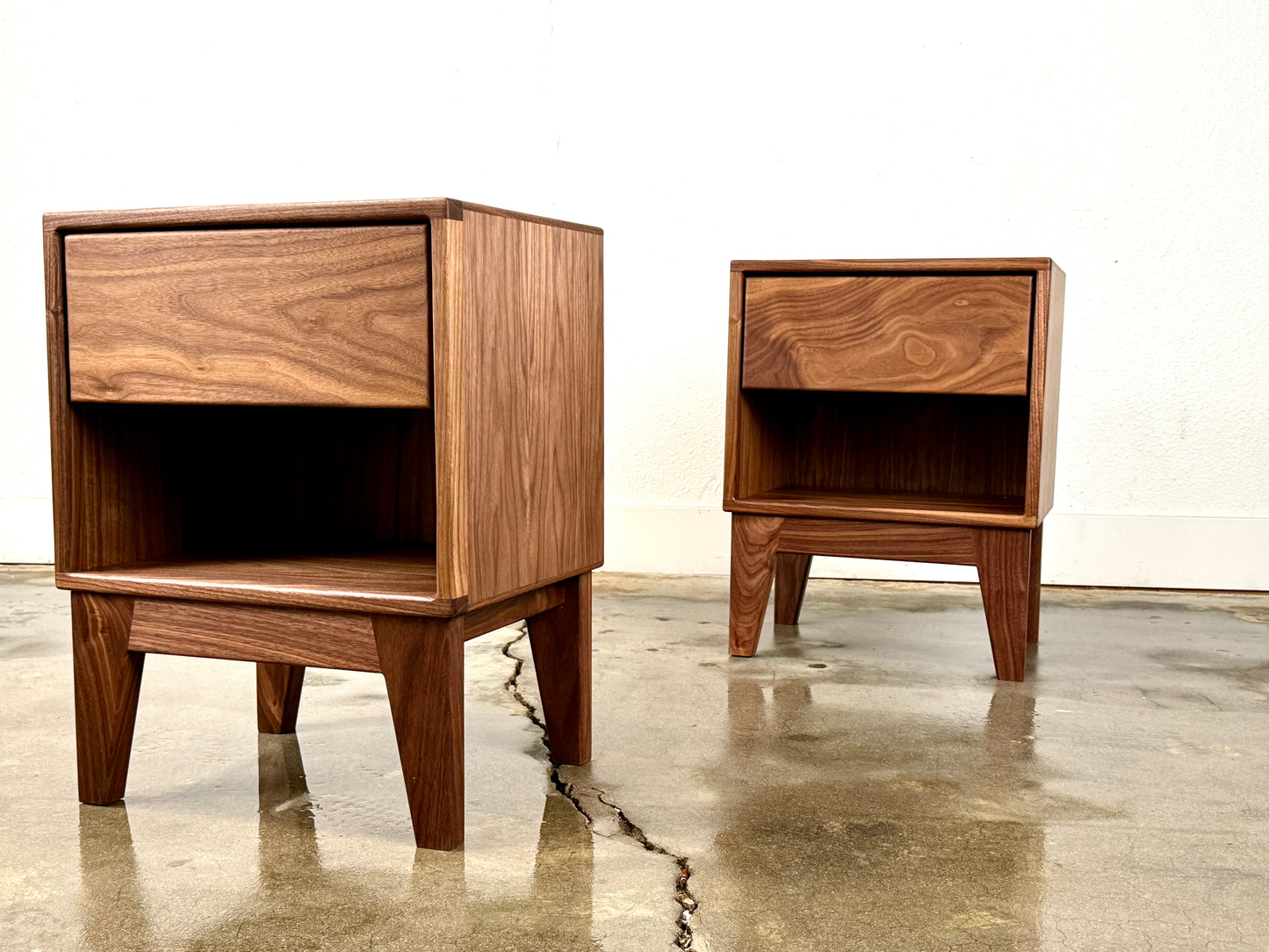 Handcrafted Walnut Nightstands | Ready to Ship