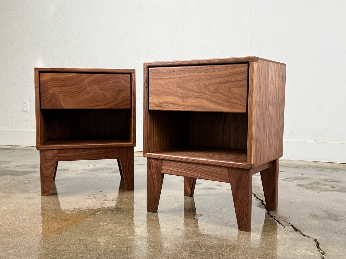 Handcrafted Walnut Nightstands | Ready to Ship