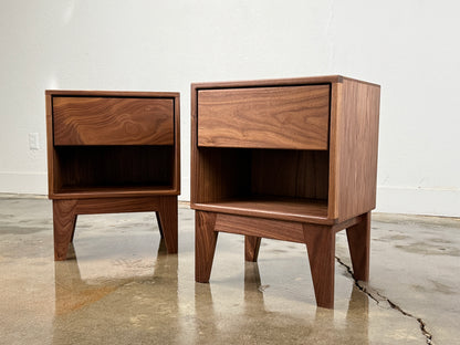 Handcrafted Walnut Nightstands | Ready to Ship