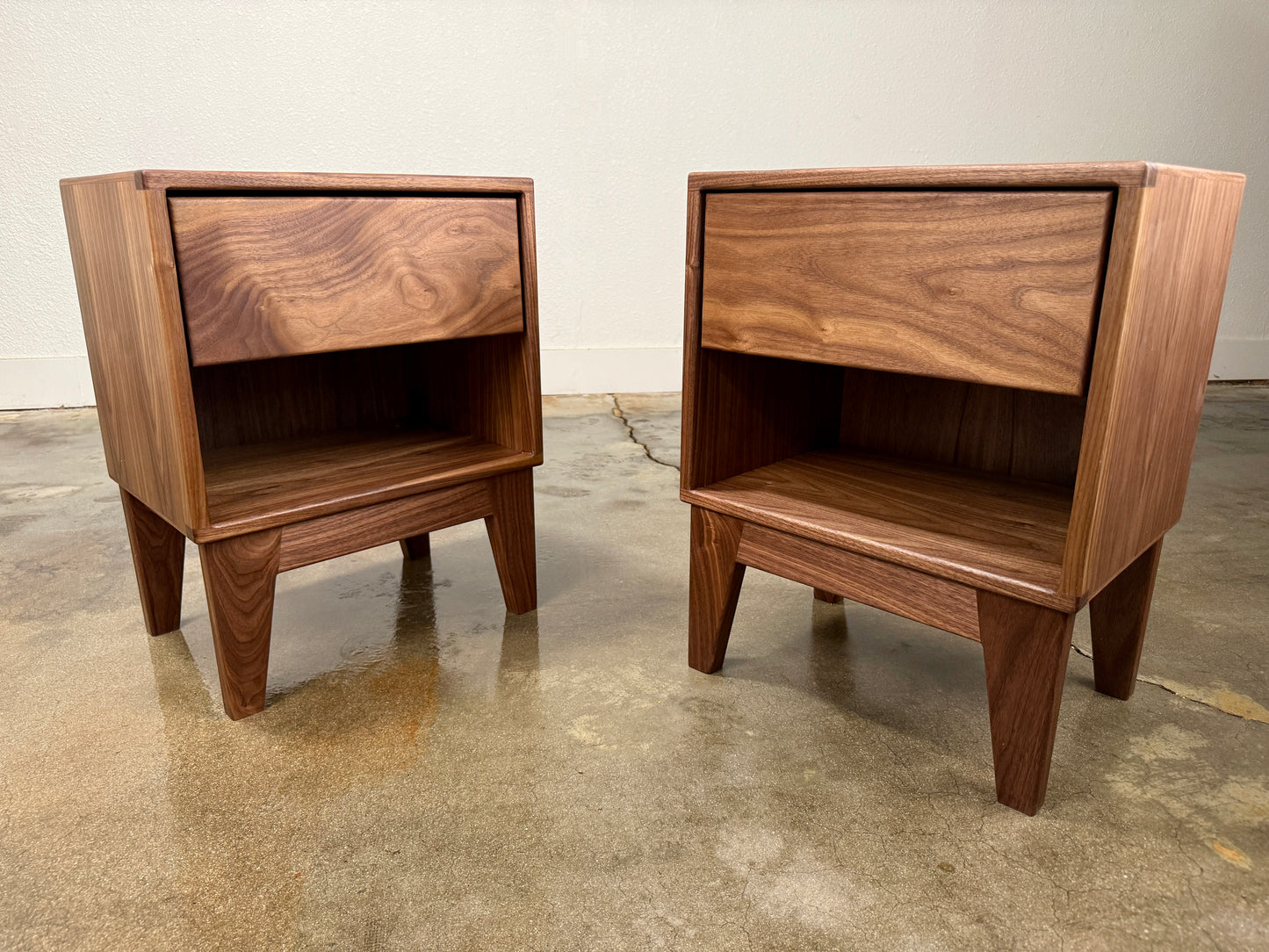 Handcrafted Walnut Nightstands | Ready to Ship