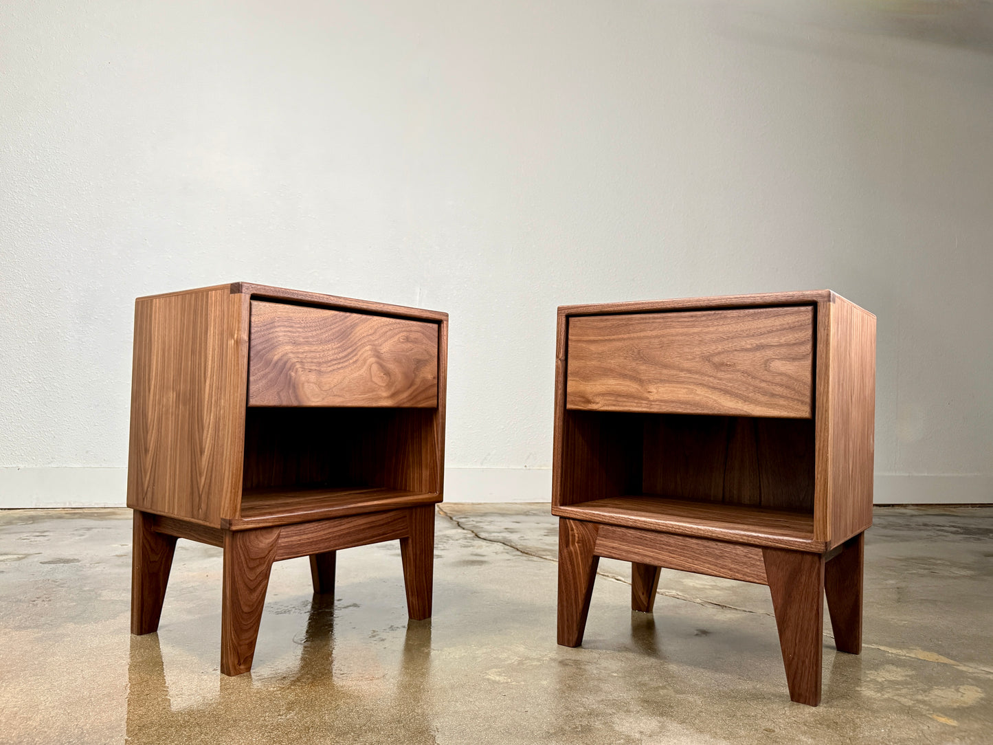 Handcrafted Walnut Nightstands | Ready to Ship