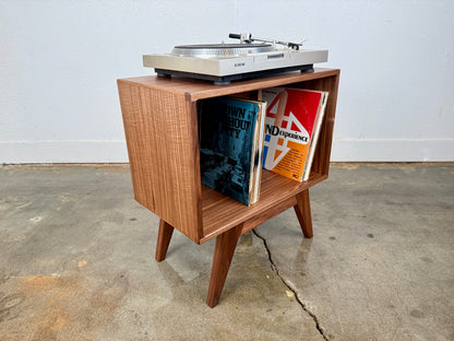 Handcrafted Walnut Record Console | Ready to Ship